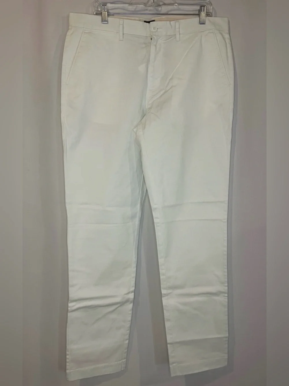 J. Crew 770™ Straight-fit stretch chino pant in white